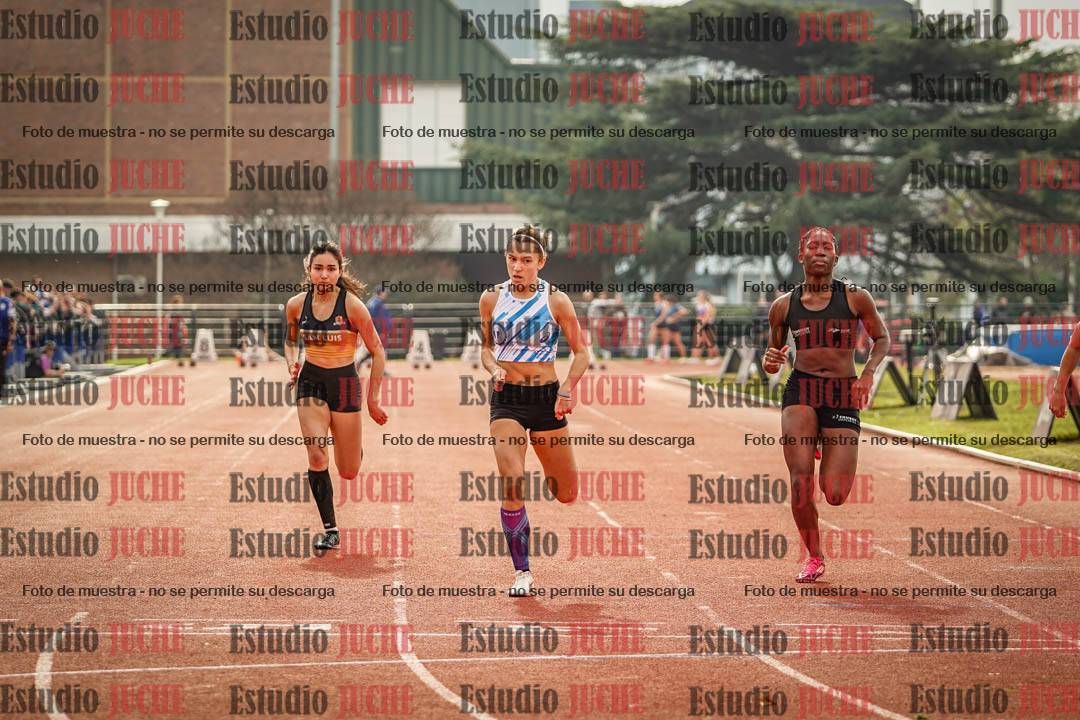 Fotos de los 100 m llanos de mujeres