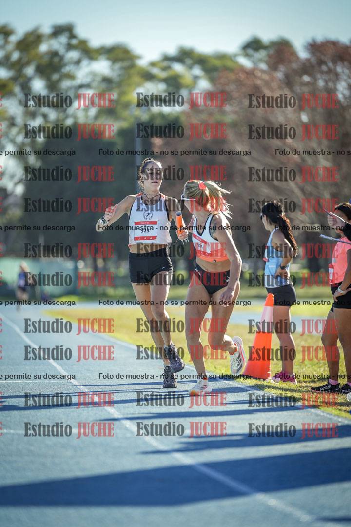 Fotos durante los relevos