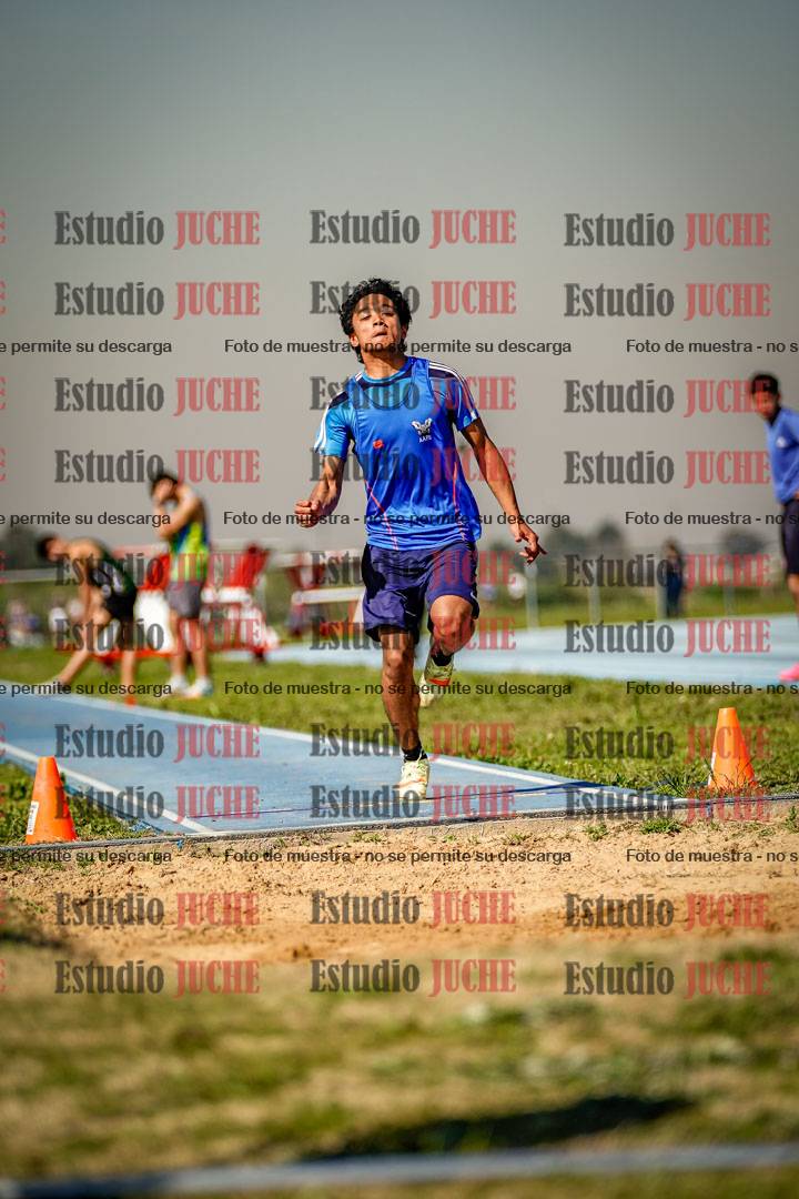 Fotos del salto en largo de varones