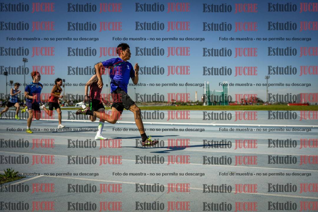 Fotos de los 200 m de varones