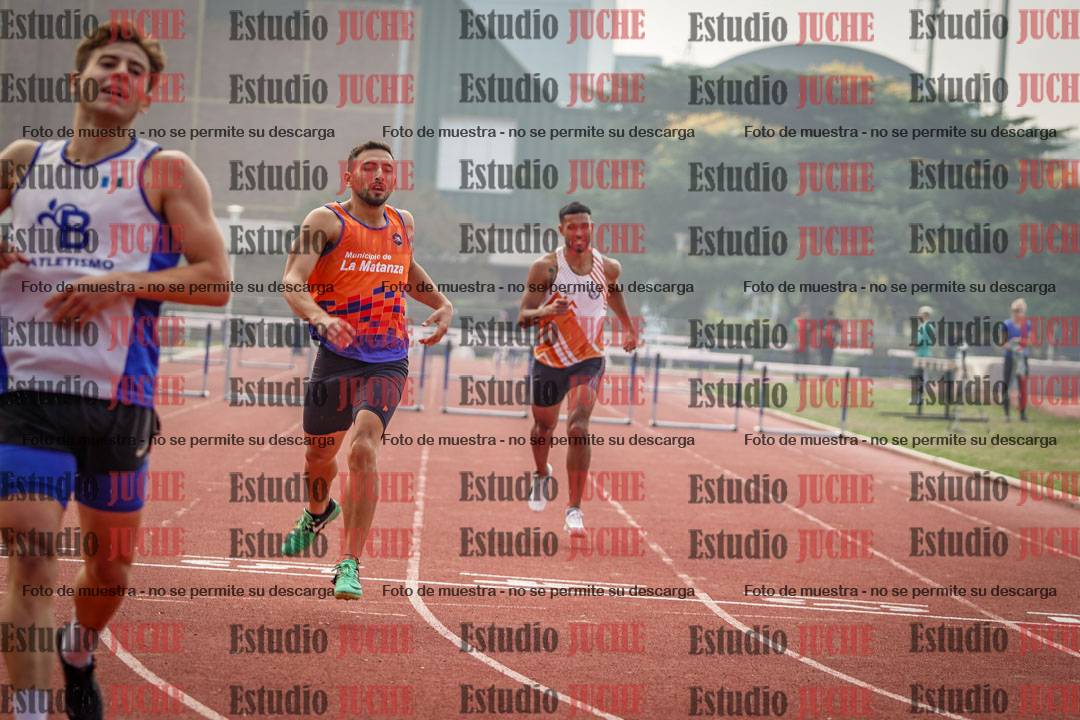Fotos de los 400 m con vallas de varones