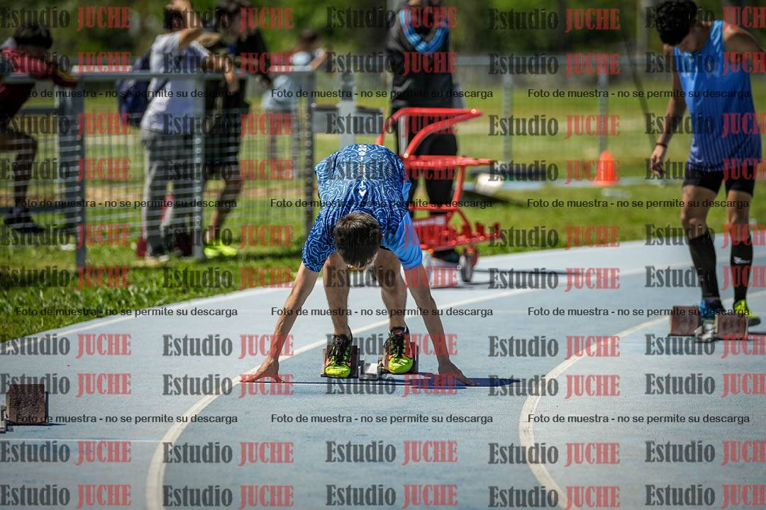 Fotos de los 200 m llanos de varones