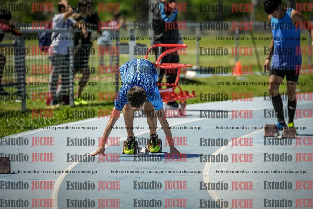 Fotos de los 200 m llanos de varones