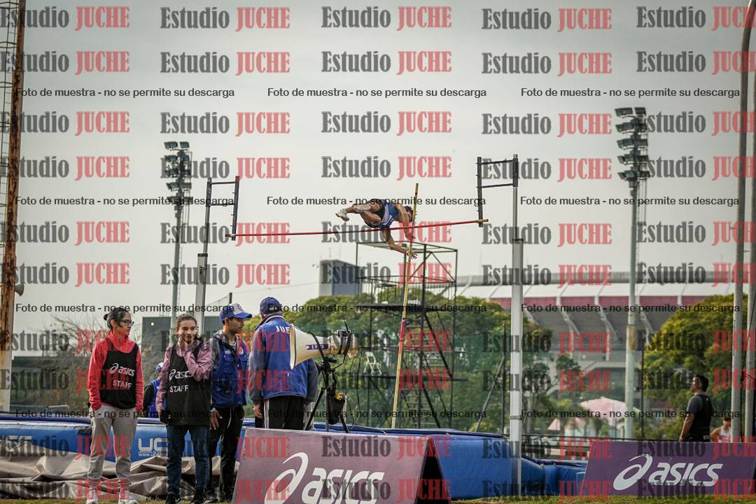 Fotos del salto con garrocha de varones