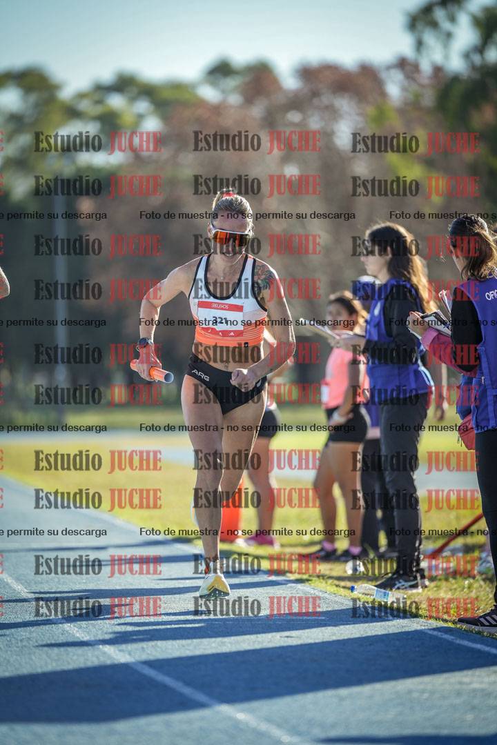 Fotos durante los relevos