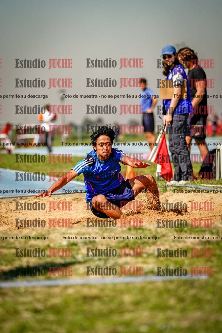 Fotos del salto en largo de varones