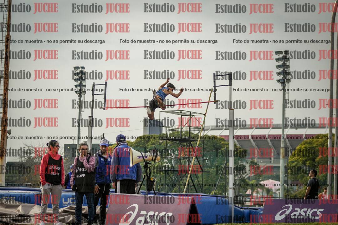 Fotos del salto con garrocha de varones