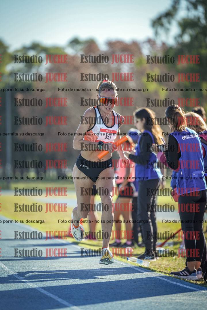 Fotos durante los relevos