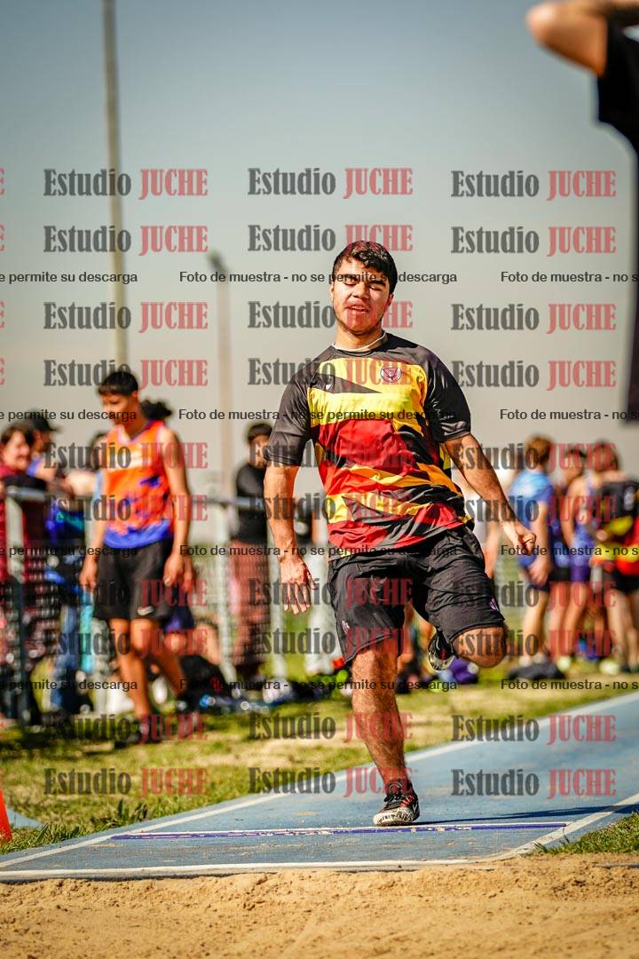 Fotos del salto en largo de varones