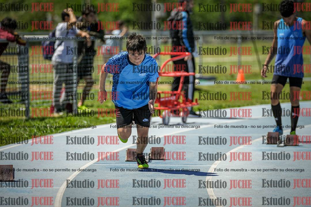Fotos de los 200 m llanos de varones
