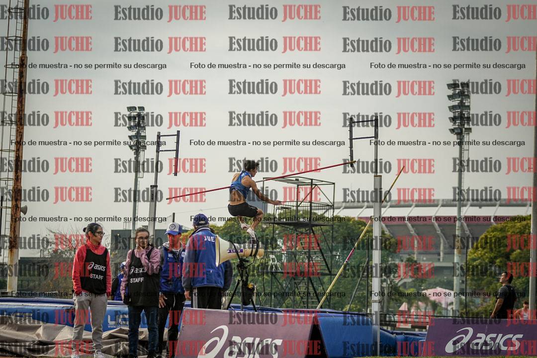 Fotos del salto con garrocha de varones