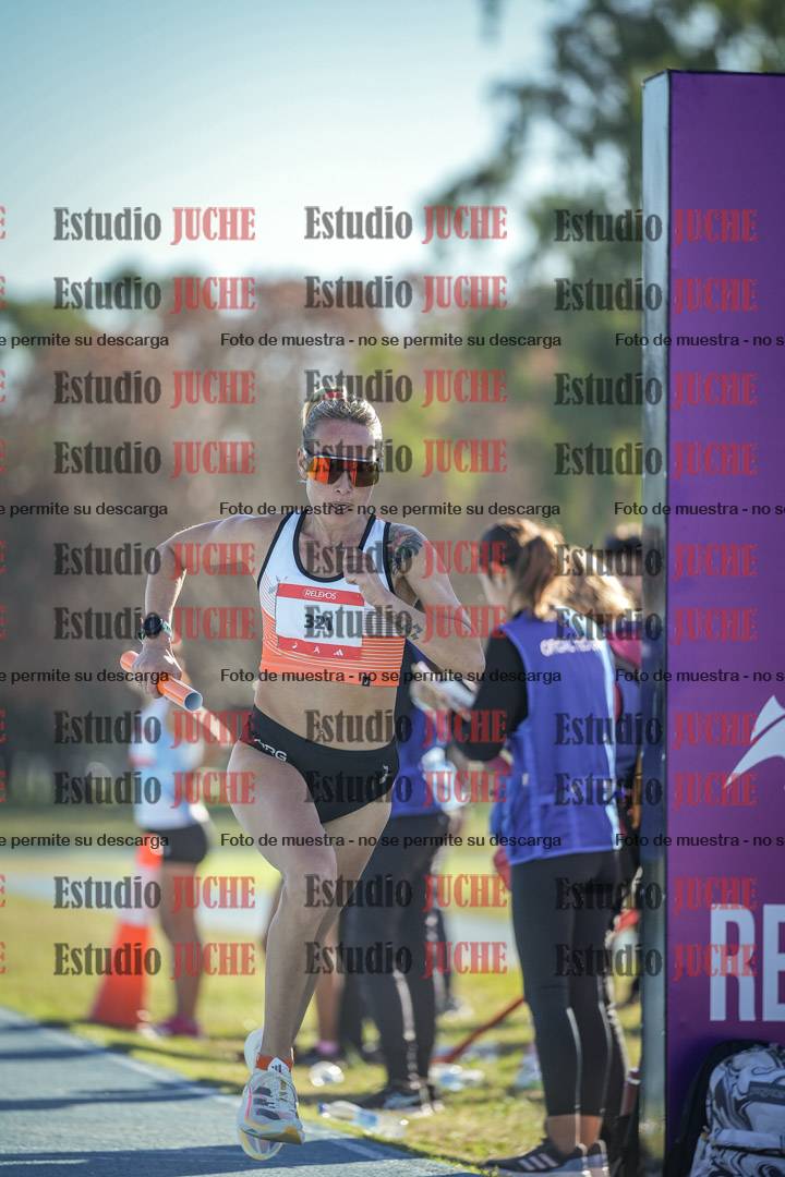 Fotos durante los relevos