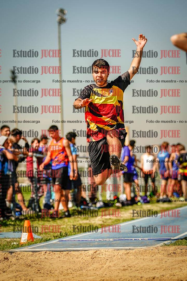 Fotos del salto en largo de varones