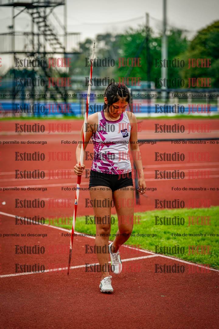 Fotos del lanzamiento de jabalina de mujeres - hexatlón 5
