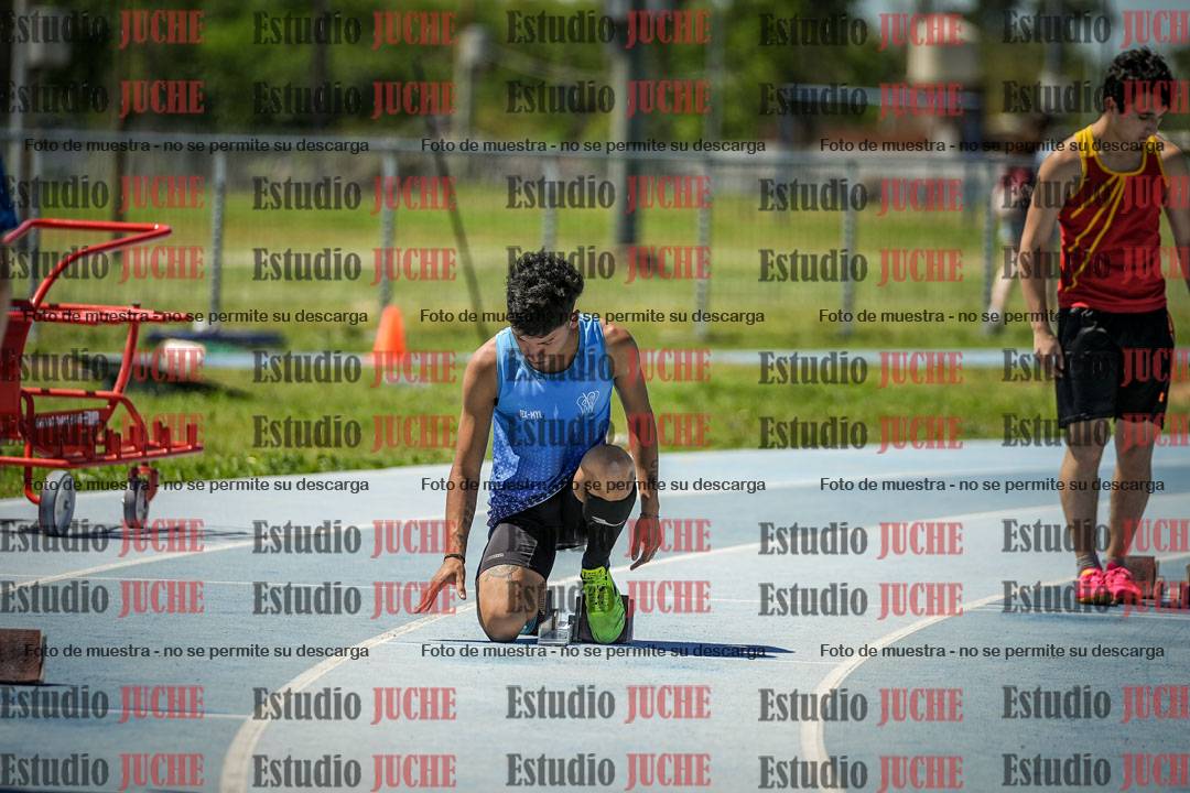 Fotos de los 200 m llanos de varones