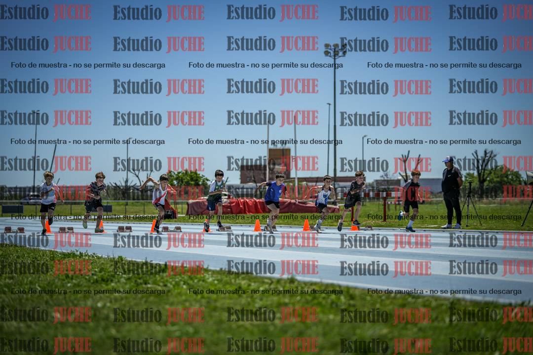 Fotos de los 50 m llanos de varones
