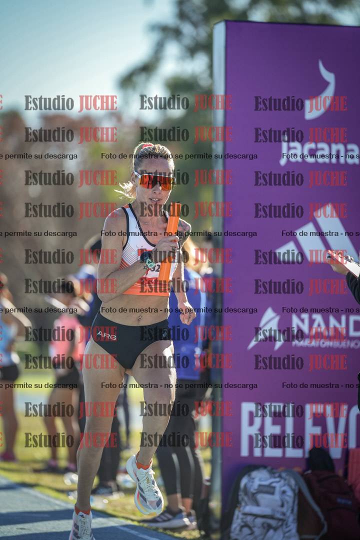 Fotos durante los relevos