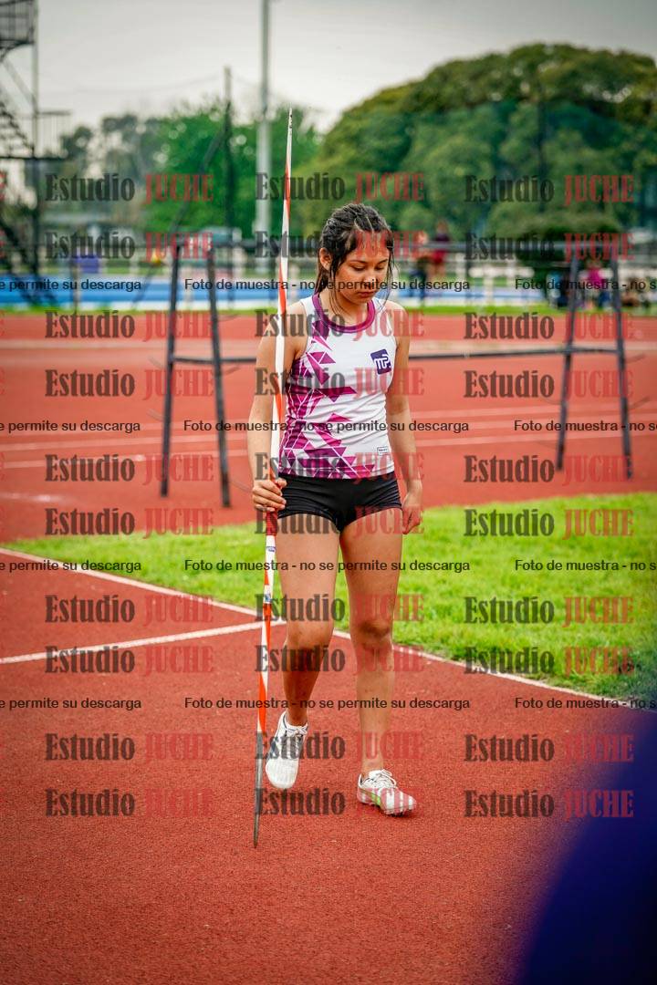 Fotos del lanzamiento de jabalina de mujeres - hexatlón 5