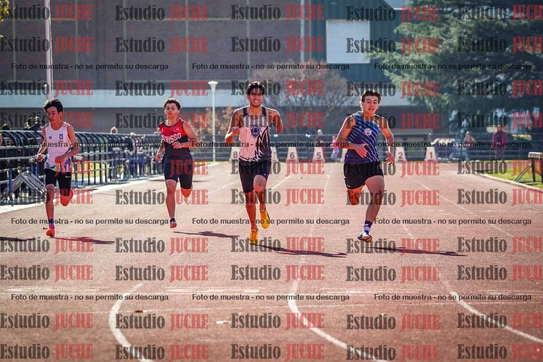 Fotos de los 200 m llanos de varones