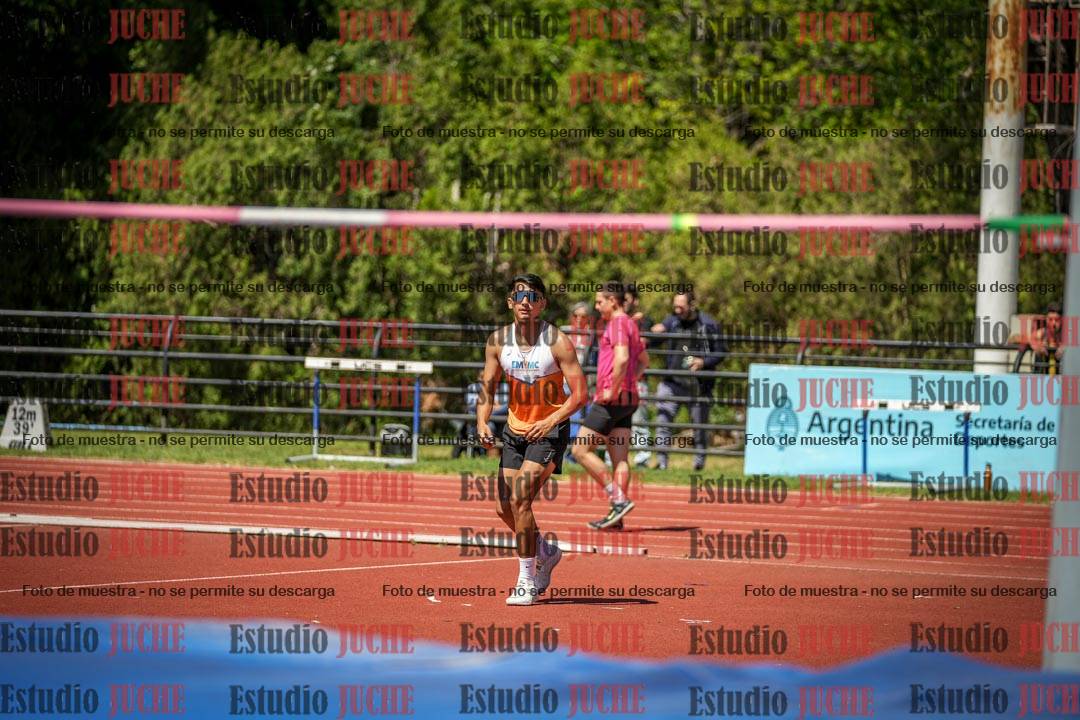 Fotos del salto en alto de varones