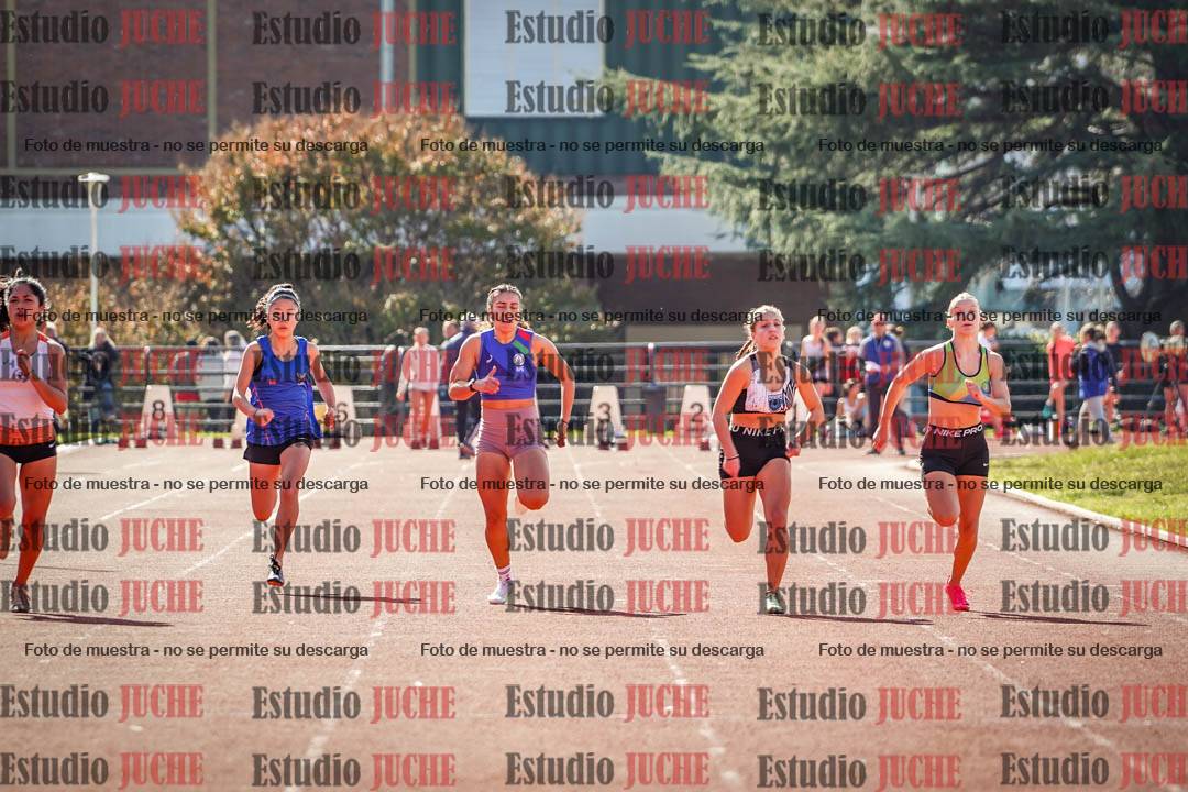 Fotos de los 100 m llanos de mujeres