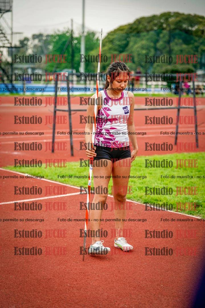 Fotos del lanzamiento de jabalina de mujeres - hexatlón 5