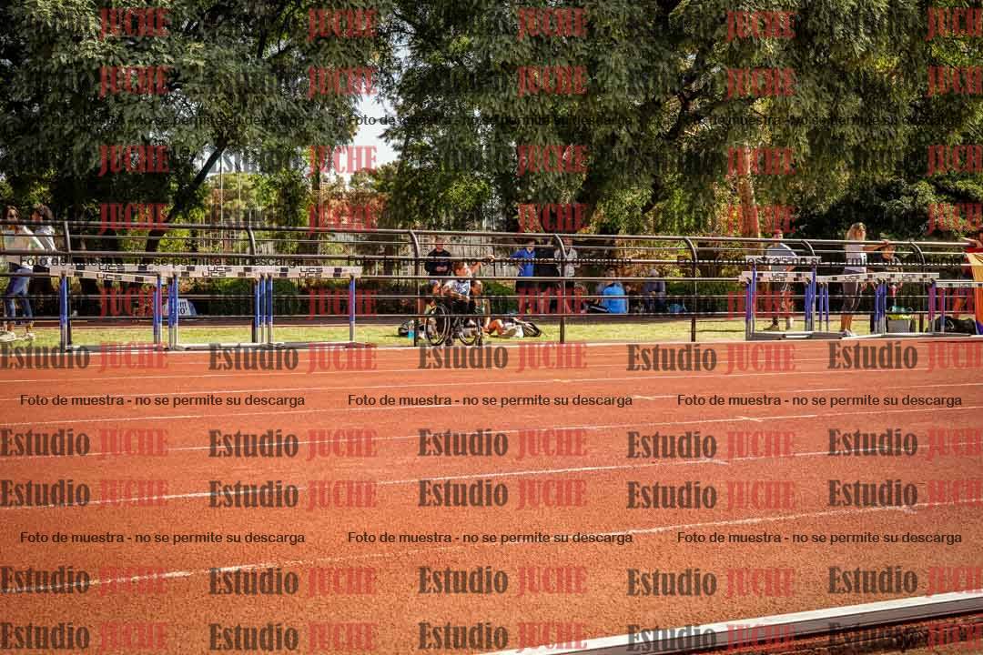 Fotos de los 100 m llanos de varones