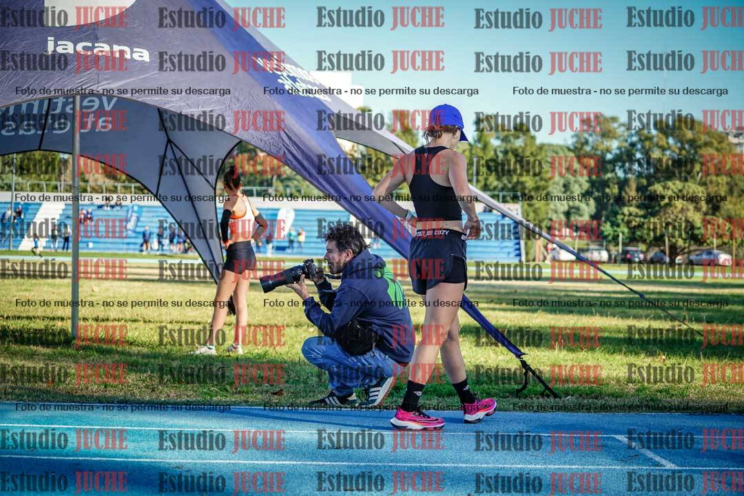 Fotos durante los relevos