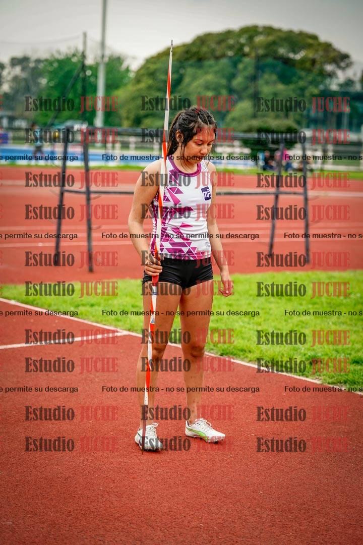 Fotos del lanzamiento de jabalina de mujeres - hexatlón 5
