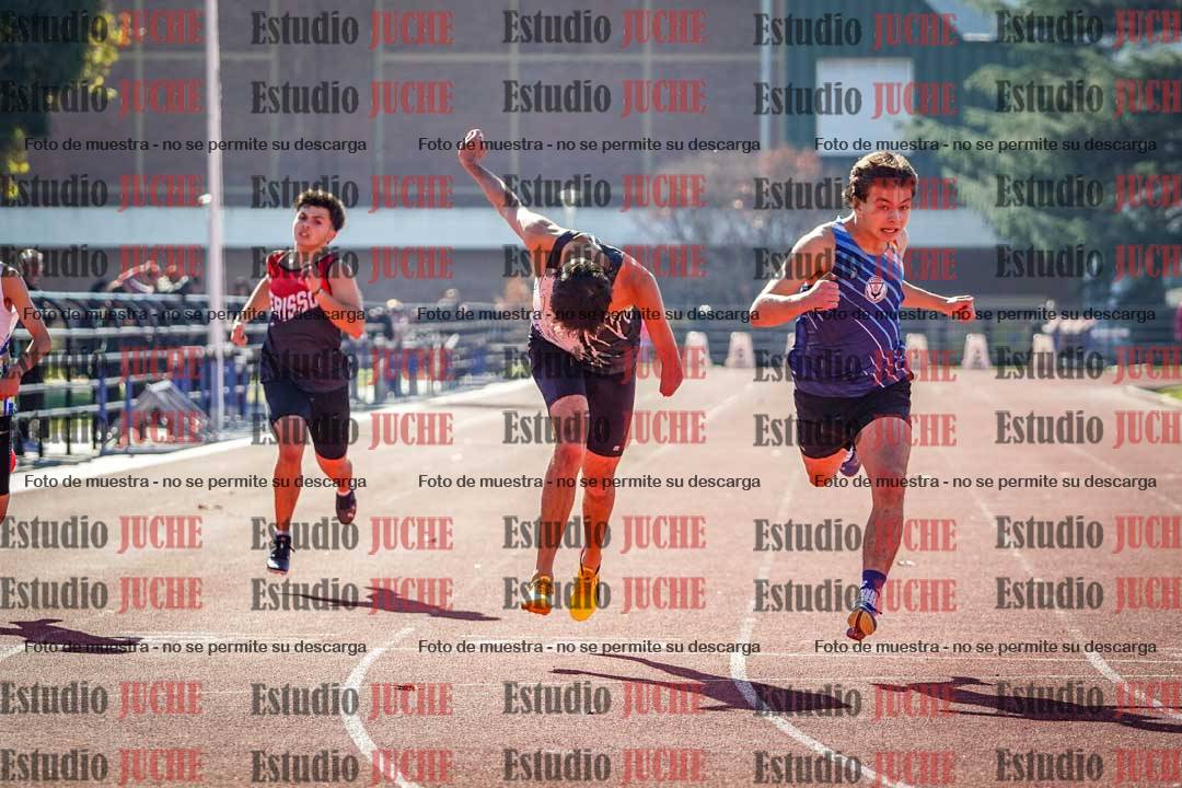 Fotos de los 200 m llanos de varones
