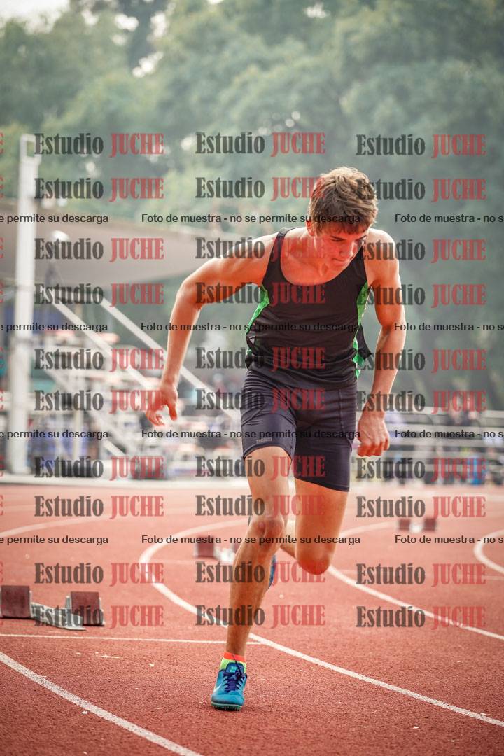 Fotos de los 400 m con vallas de varones