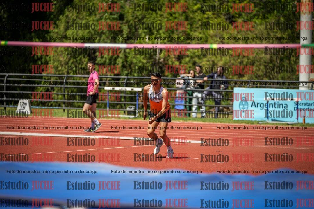 Fotos del salto en alto de varones