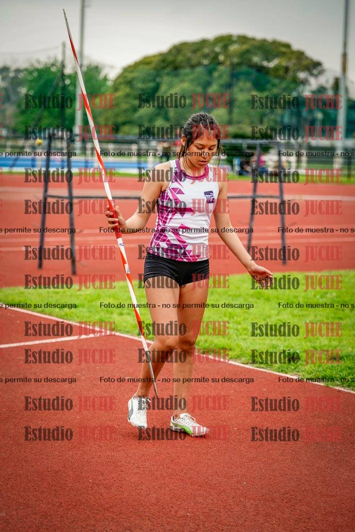 Fotos del lanzamiento de jabalina de mujeres - hexatlón 5