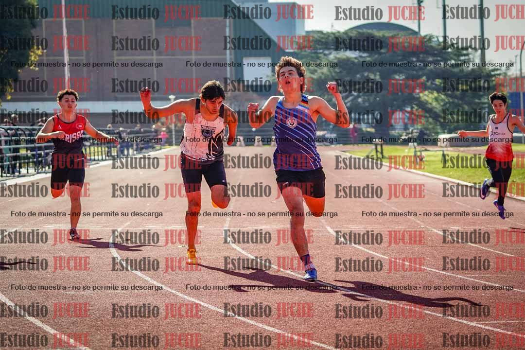 Fotos de los 200 m llanos de varones