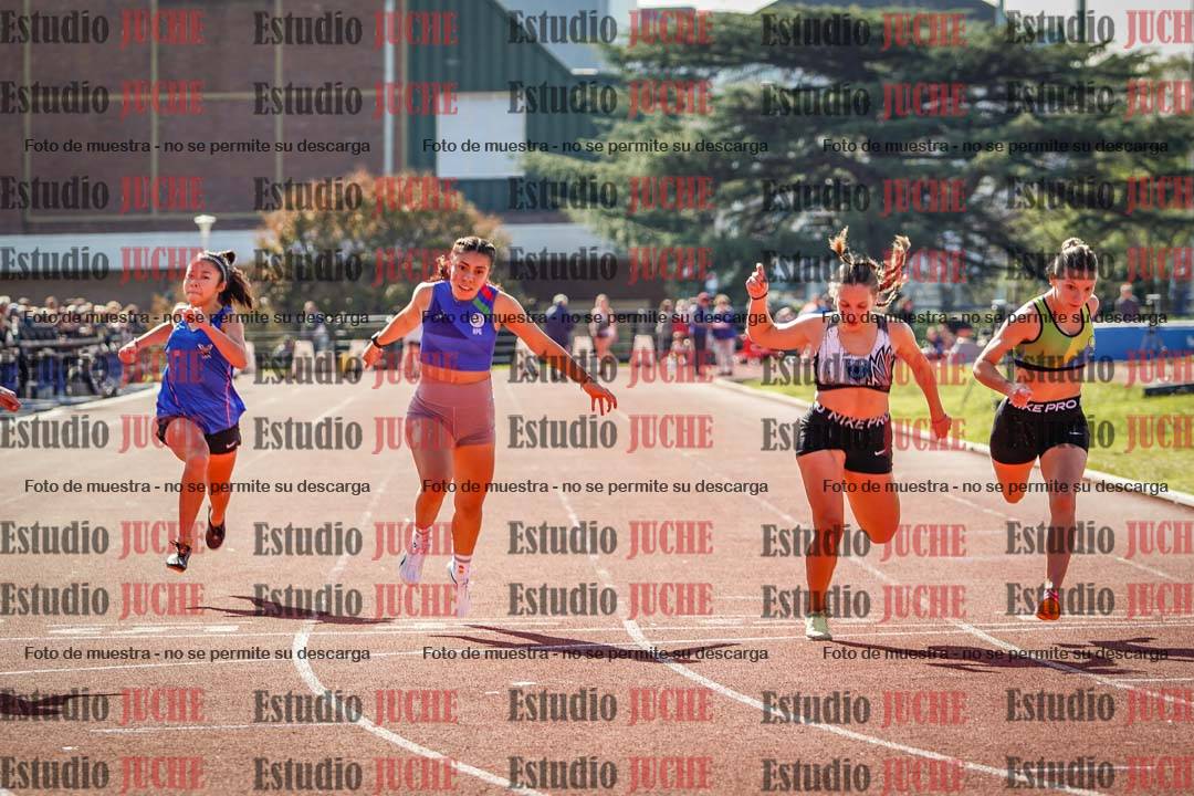 Fotos de los 100 m llanos de mujeres