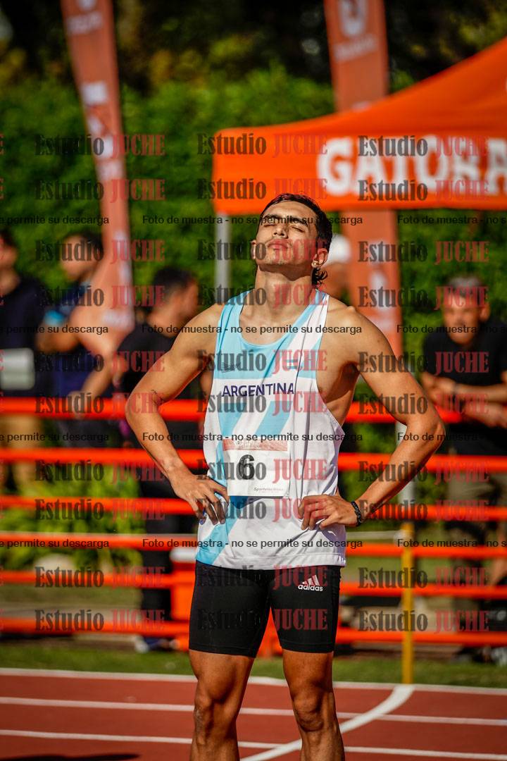 Fotos de los 400 m llanos de varones
