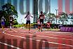 Fotos de los 400 m llanos de varones - FINAL