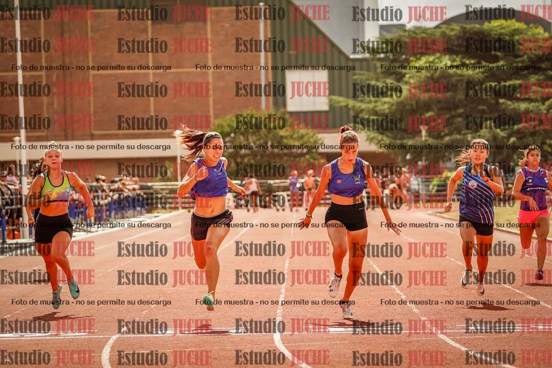 Fotos de los 100 m llanos de mujeres