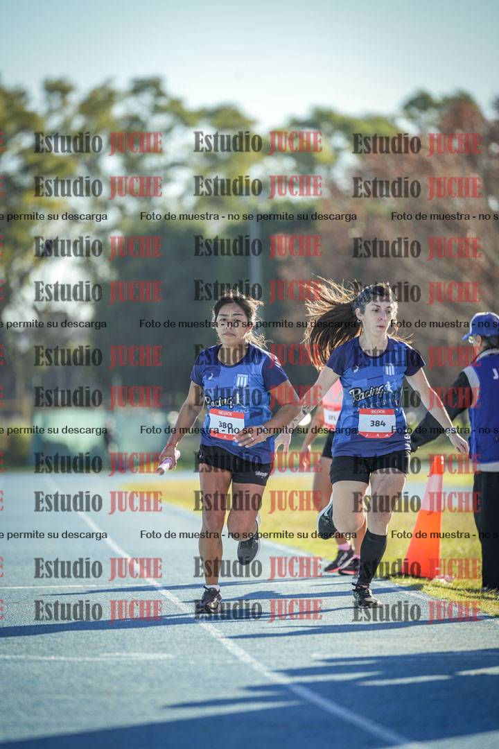 Fotos durante los relevos