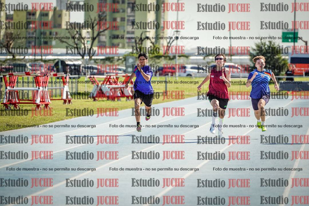 Fotos de los 200 m de varones