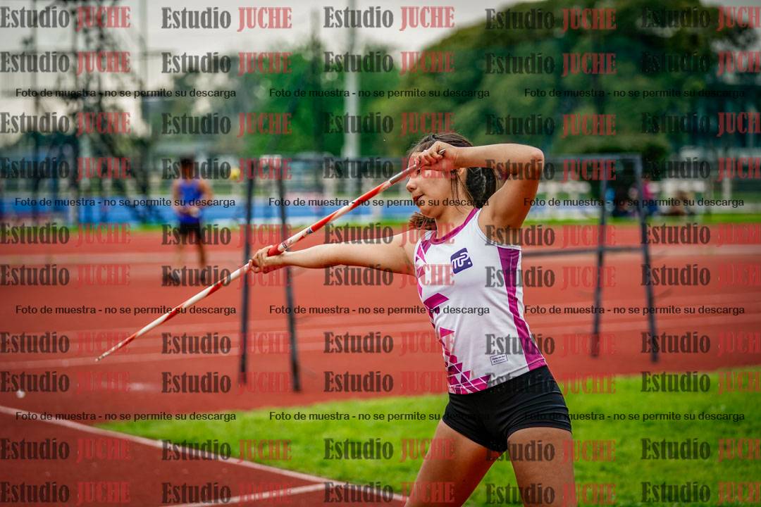 Fotos del lanzamiento de jabalina de mujeres - hexatlón 5