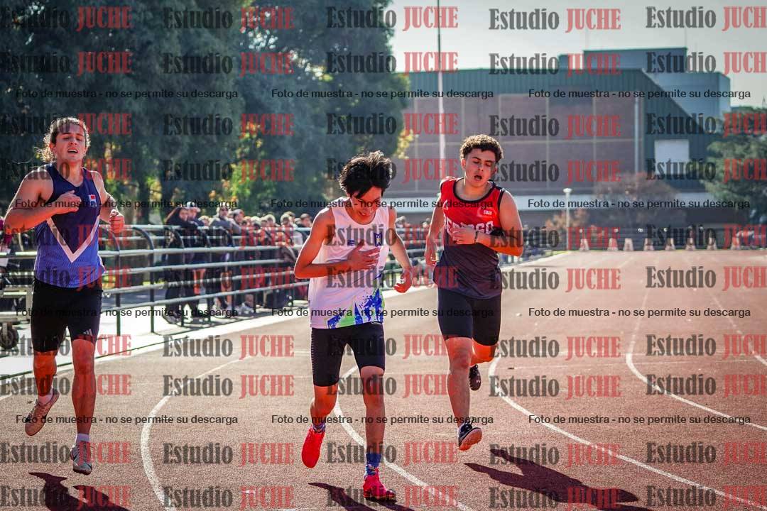 Fotos de los 200 m llanos de varones