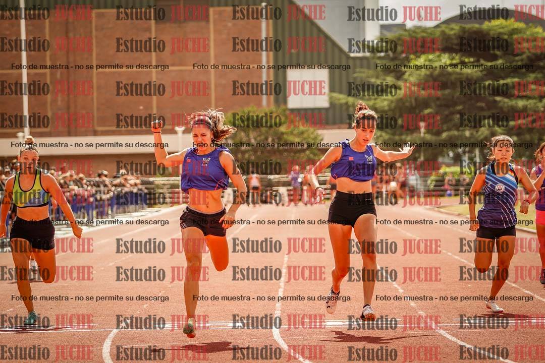 Fotos de los 100 m llanos de mujeres