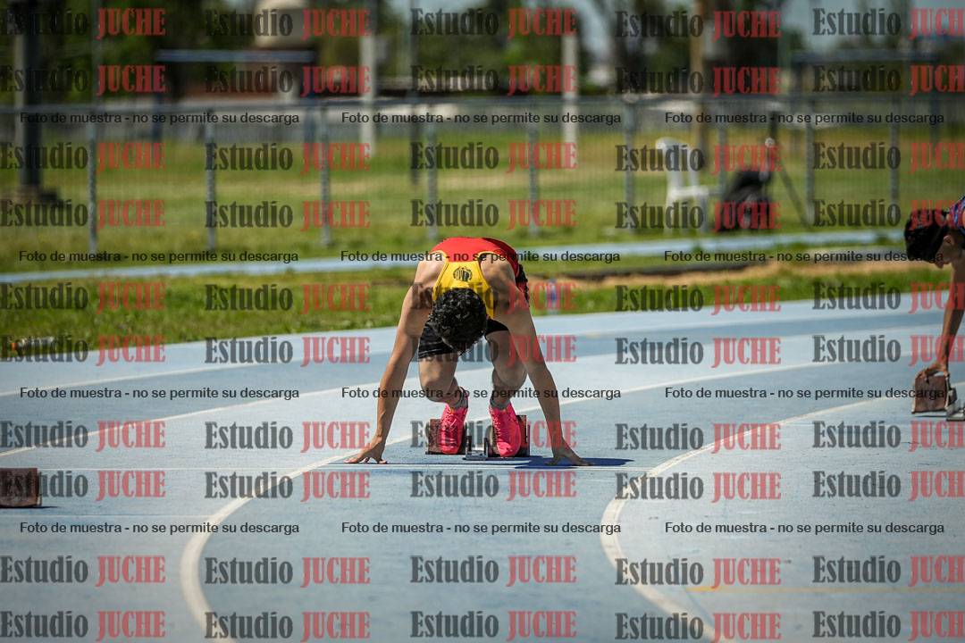 Fotos de los 200 m llanos de varones