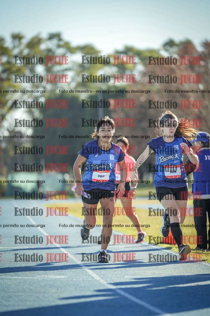 Fotos durante los relevos