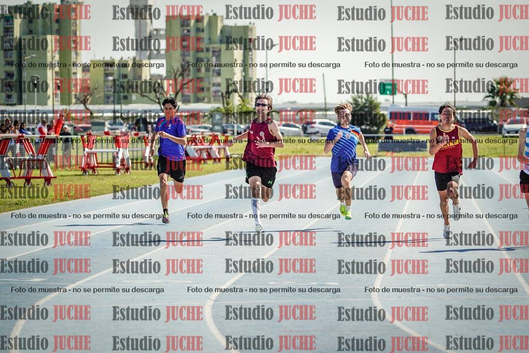 Fotos de los 200 m de varones