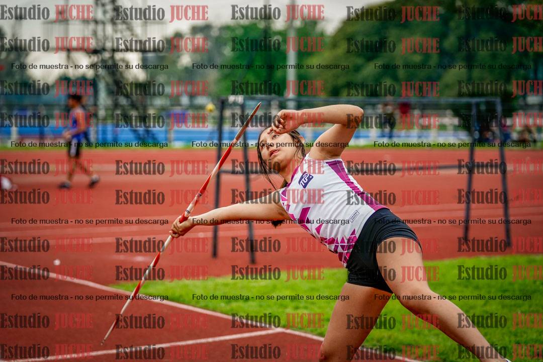 Fotos del lanzamiento de jabalina de mujeres - hexatlón 5