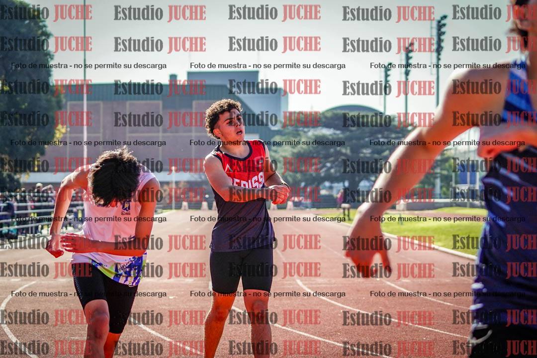 Fotos de los 200 m llanos de varones