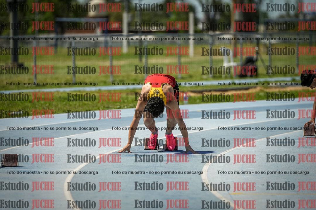 Fotos de los 200 m llanos de varones