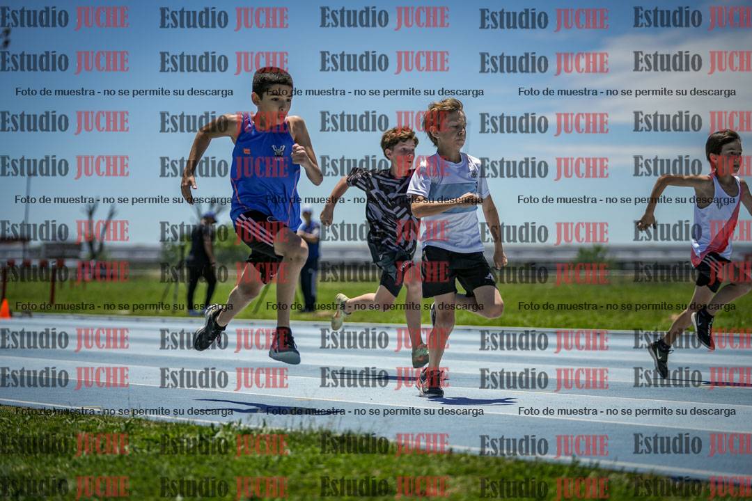 Fotos de los 50 m llanos de varones